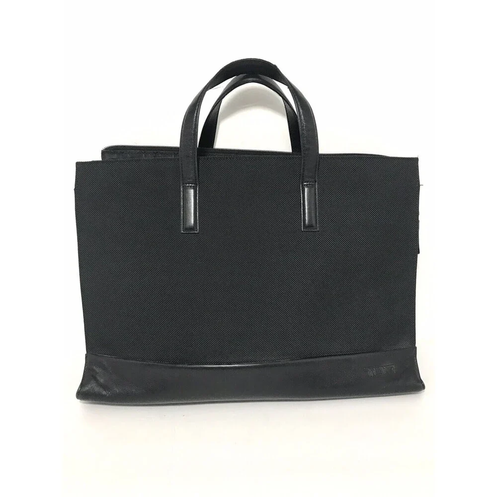 Tumi Ballistic Nylon leather Briefcase 43009D3 Black